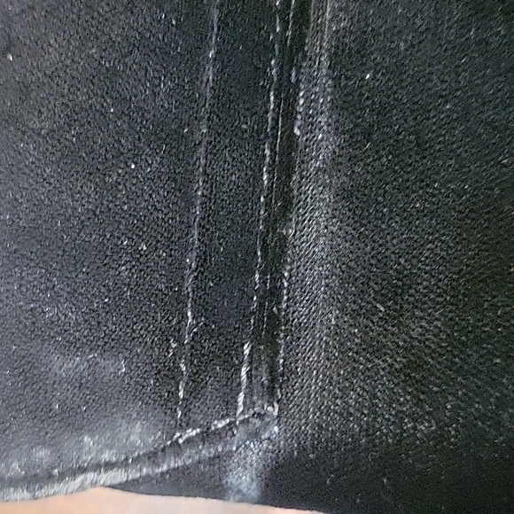 Chanel Camelia Single Chain Shoulder Bag Purse Black Velvet - Picture 7 of 12